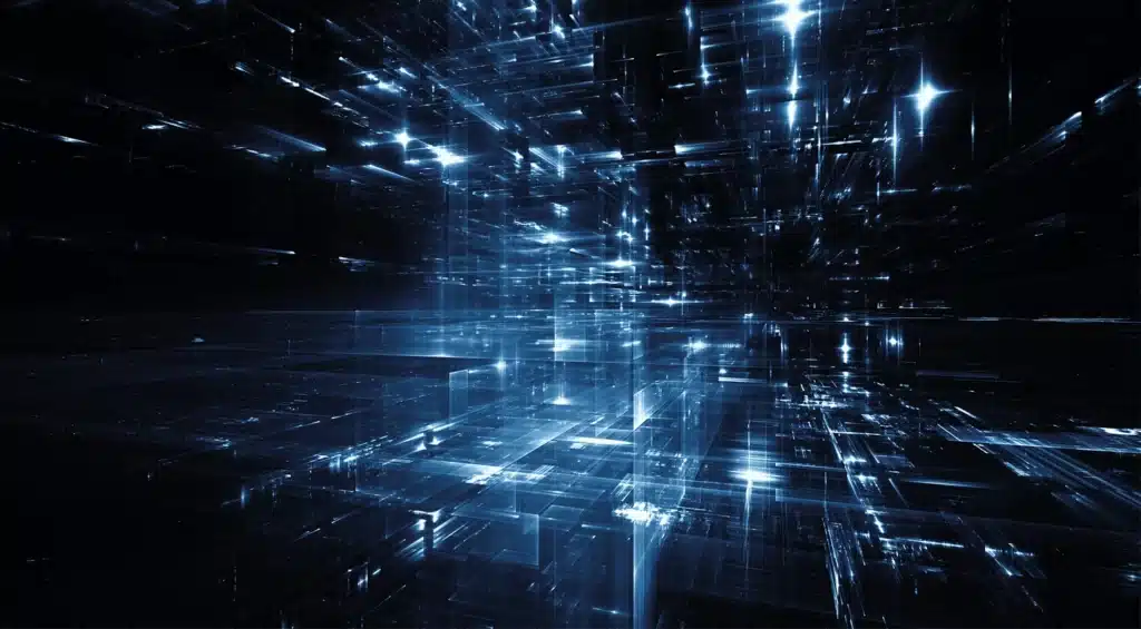 Interpretación de una comunicación quántica.