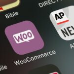 Aplicación woocommerce en pantalla de movil