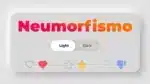 Elementos gráficos característicos del diseño de interfaz de usuario, con estilo neumorfismo.